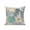 Beige, variant on 1 Pack Outdoor Throw Pillow, Ocean Turtle Waterproof Pillow with Insert Included, Nautical Sea Coral Conch Shells Watercolor Decorative Accent Cushion Sofa Pillows for Patio Porch, 16 x 16 In