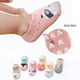 thumbnail image 2 of 6 Pairs Baby Toddler ABS Non-Slip Socks Trainer Socks Invisible Cotton, 2 of 5
