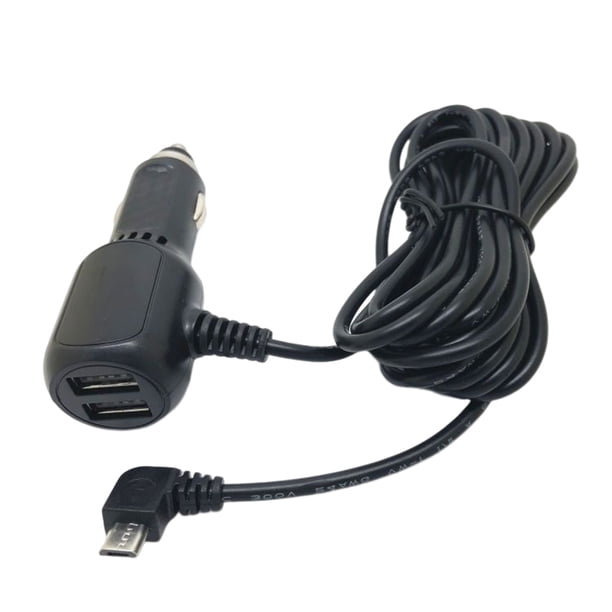Kenally Mini USB para coche, conector pequeño multifunción, ligero, plegable, fácil almacenamiento, Cable de carga, entrada de Trazadores de navegación Curva derecha USB