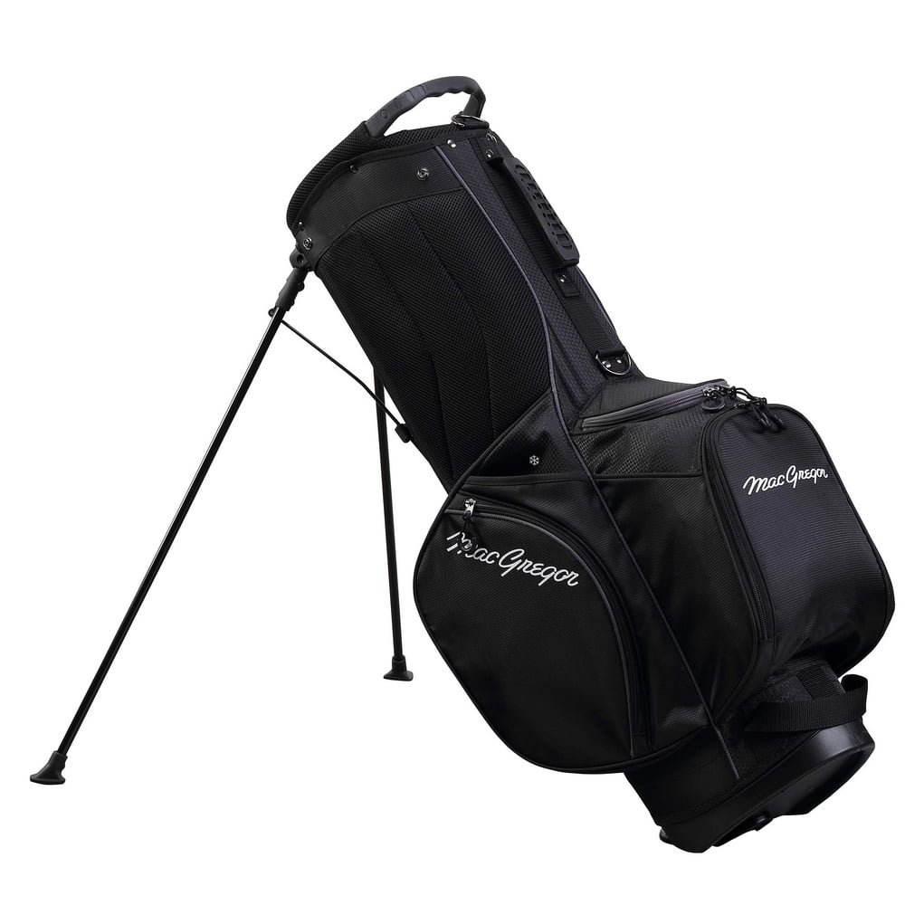 MacGregor Response Stand Golf Bag, Nylon, 6 Pockets