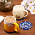 thumbnail image 5 of 8pcs New Diy Dot Diamond Painting Coaster - Geometric With Shelf, 5 of 5