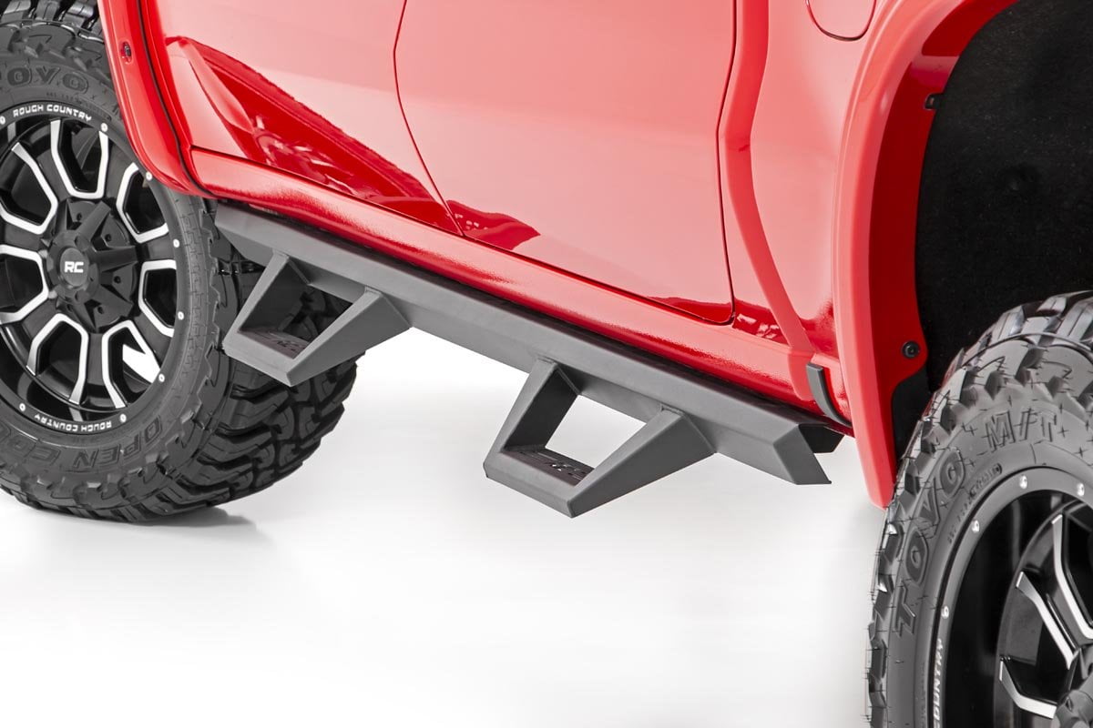 Rough Country XL2 Nerf Bar Drop Steps (fits) 20192020 Chevy Silverado