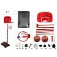thumbnail image 2 of stanreset Children's Basketball Rack Set Liftable Basketball Stand Kits Parent-child Interactive Toys, 2 of 6