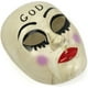 thumbnail image 2 of The Purge GOD Horror Killer Máscara Disfraz de Halloween Embrujado JAMW Sencillez, 2 of 5