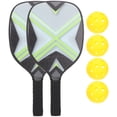 thumbnail image 1 of IFANLANDOR 1 Set of Paddle Tennis Balls Pickleball Rackets Multi Ergonomic Handle for Adults Beginners, 1 of 8