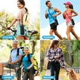 thumbnail image 6 of Mesh Water Bottle Bag with Strap, Lightweight Water Bottle Carrier Holder with Adjustable Shoulder Strap for Women Men Kids, 6 of 6