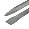 thumbnail image 4 of Cincel de Masonería de Acero de Carbono Medio con Cabeza Plana y Punta de 11.8" para Tallado, 1 Set, 4 of 5