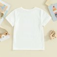 thumbnail image 3 of Okbabeha Kids Boy Girl Crew Neck Short Sleeve Cartoon Cat T Shirt Pullover Top Summer Basic Tees Casual Clothes 1-8Y, 3 of 7
