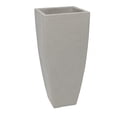 thumbnail image 2 of Ecobo 35.4 inches Eco-Friendly Rectangular Pot Planter, Capri Indoor/Outdoor use, Durable, Versatile & Lightweight, Designed by Brazilian Artisans, Contemporary All-Weather Design – Grey, 2 of 7