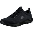 thumbnail image 1 of Mocasines Louvin de Shoes Skechers Summits para hombre, color negro, talla 10.5US, 1 of 6