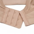thumbnail image 5 of Winglove Women's Full Figure Sports Bra Bounce Control Wirefree Bra Plus Size Support Workout Bra,Beige 36G, 5 of 5