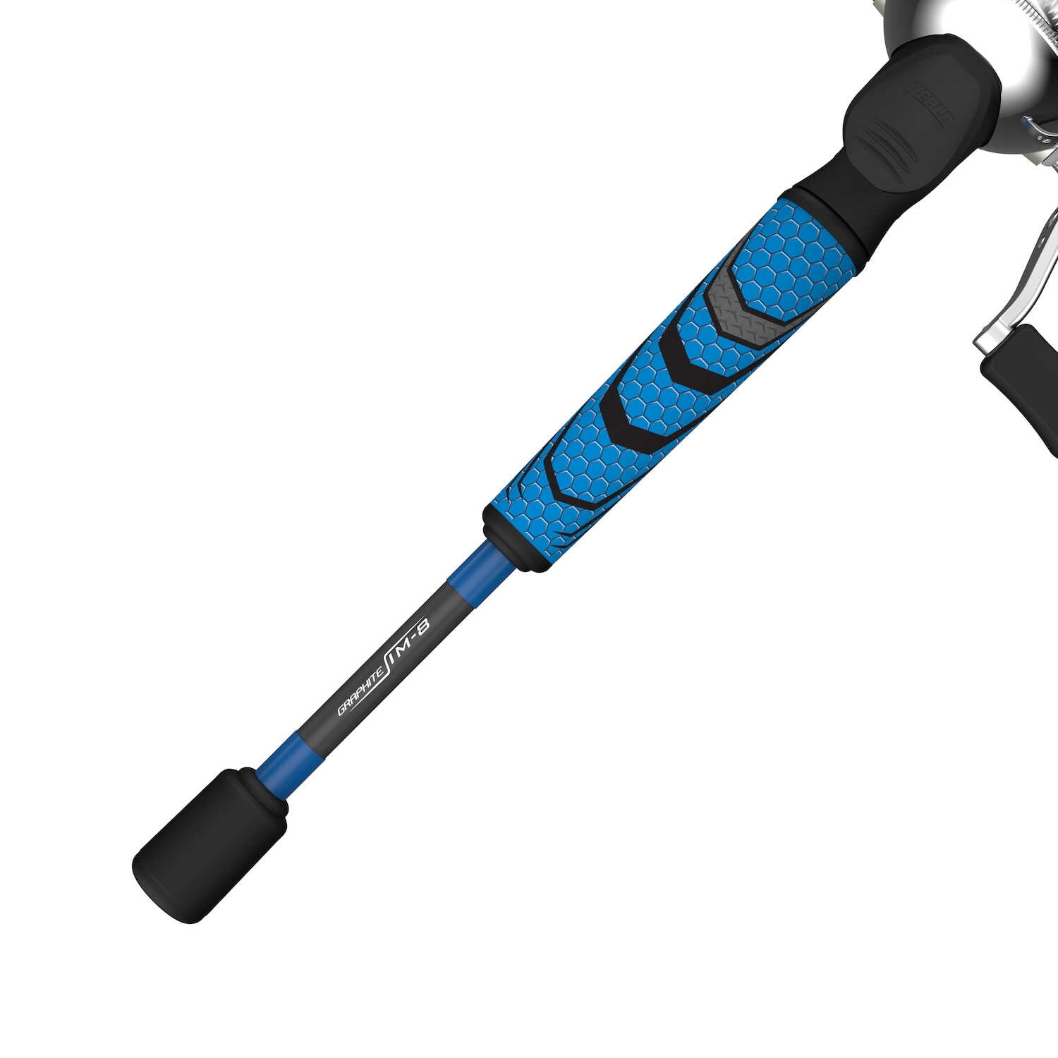 Zebco Omega Spincast Reel and Fishing Rod Combo, Blue