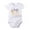 T08-White, variant on Baby Girls Clothes 12 to 18 Months Lil Sis Short Sleeve Fashion Letter Prints Bodysuit Casual Crewneck Breathable Cotton Rompers Pullover Tops Red 3-6 Months