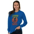 thumbnail image 4 of Cardio Sucks Funny Workout Gym Long Sleeve TShirt Men Women Brisco Brands S, 4 of 5