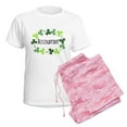 thumbnail image 6 of CafePress - Accountant Shamrock Oval Women's Light Pajamas - Women's Short Sleeve Print T-Shirt and Pants Light Cotton Pajama Set, 6 of 7