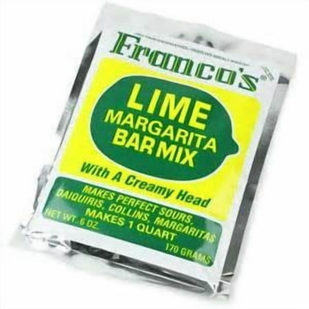 Cocktail Mix Franco's Lime Bar Mix 6 Oz. Single Pouch/ 1 Quart