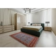 thumbnail image 4 of Ahgly Company Indoor Square Mid-Century Modern Gunmetal Gray Oriental Area Rugs, 7' Square, 4 of 6