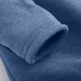 thumbnail image 5 of Women's Warm Pajama Set Polyester Fleece Plush Lining Round Neck Design Long Sleeve for Coziness Night, 5 of 8