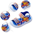 thumbnail image 5 of Gubotare Baby Boy Sandals Toddler Toddler Wide Toe Box Boys Girls Sandals Baby Flats Zero Drop with Hook and Loops Non-Slip Summer Shoes Size 7 (Blue,7 Toddler), 5 of 7