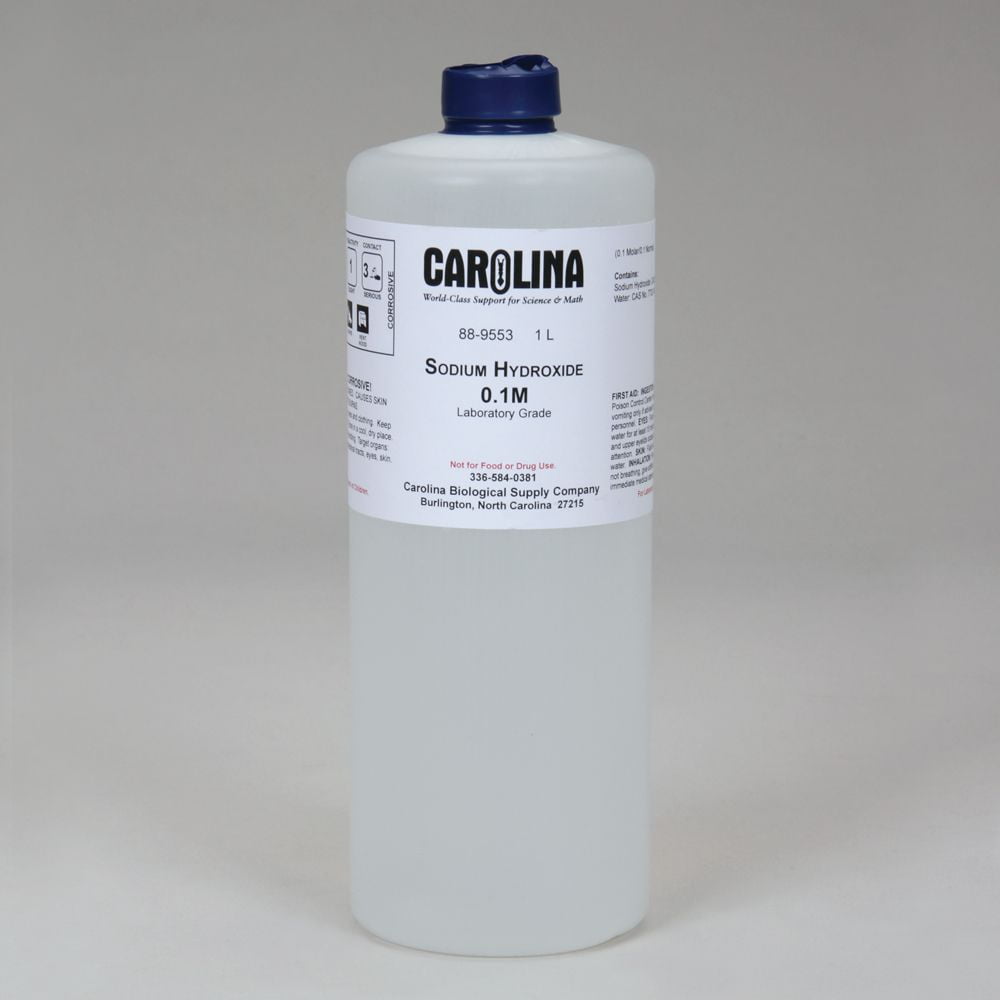 Sodium Hydroxide, 0.1 M (0.4), Aqueous, Laboratory Grade, 1 L