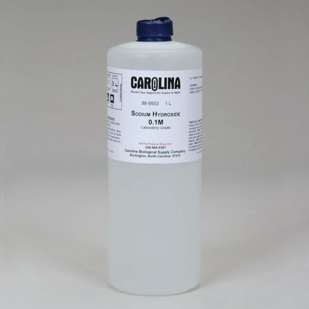 Sodium Hydroxide, 0.1 M (0.4%), Aqueous, Laboratory Grade, 1 L