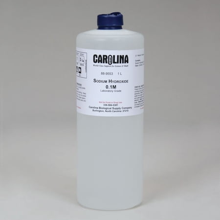 Sodium Hydroxide, 0.1 M (0.4%), Aqueous, Laboratory Grade, 1 L