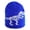Blue, variant on Jacquard Dinosaur Skeleton Knit Beanie - Warm Unique Winter Woolen Hat (Green, One Size)