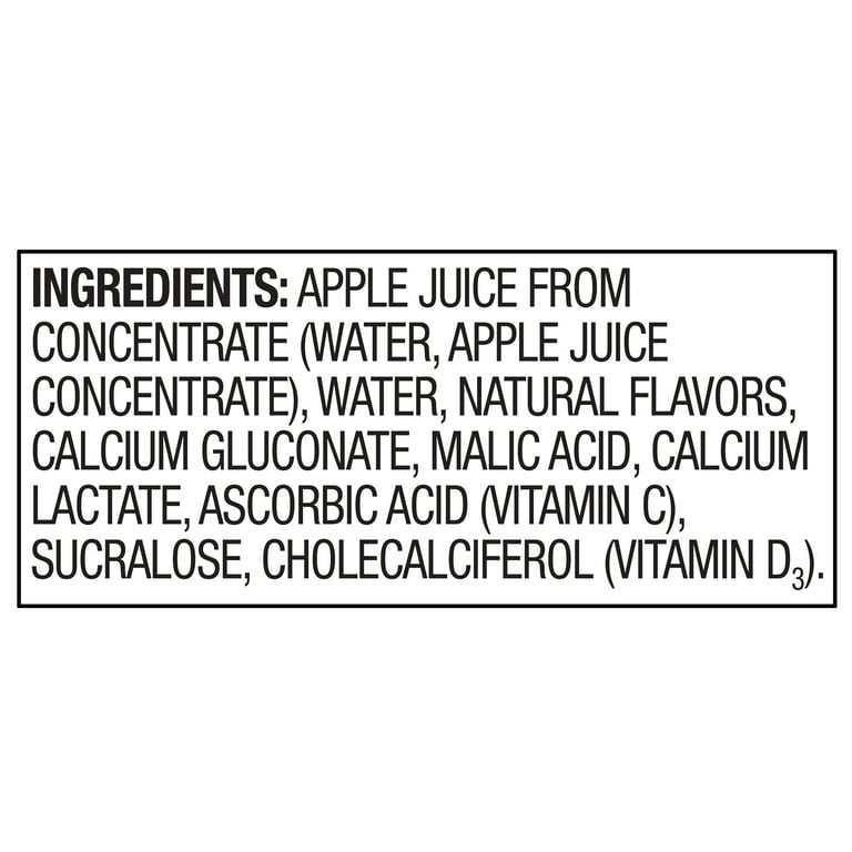 Great Value Light Apple Juice, 96 fl oz