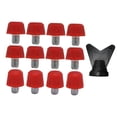 thumbnail image 3 of 12 clavos para zapatillas de fútbol, ​​para atletismo, prácticos, M6, 8 mm, 11 mm, para jugadores firmes Rojo, 3 of 9