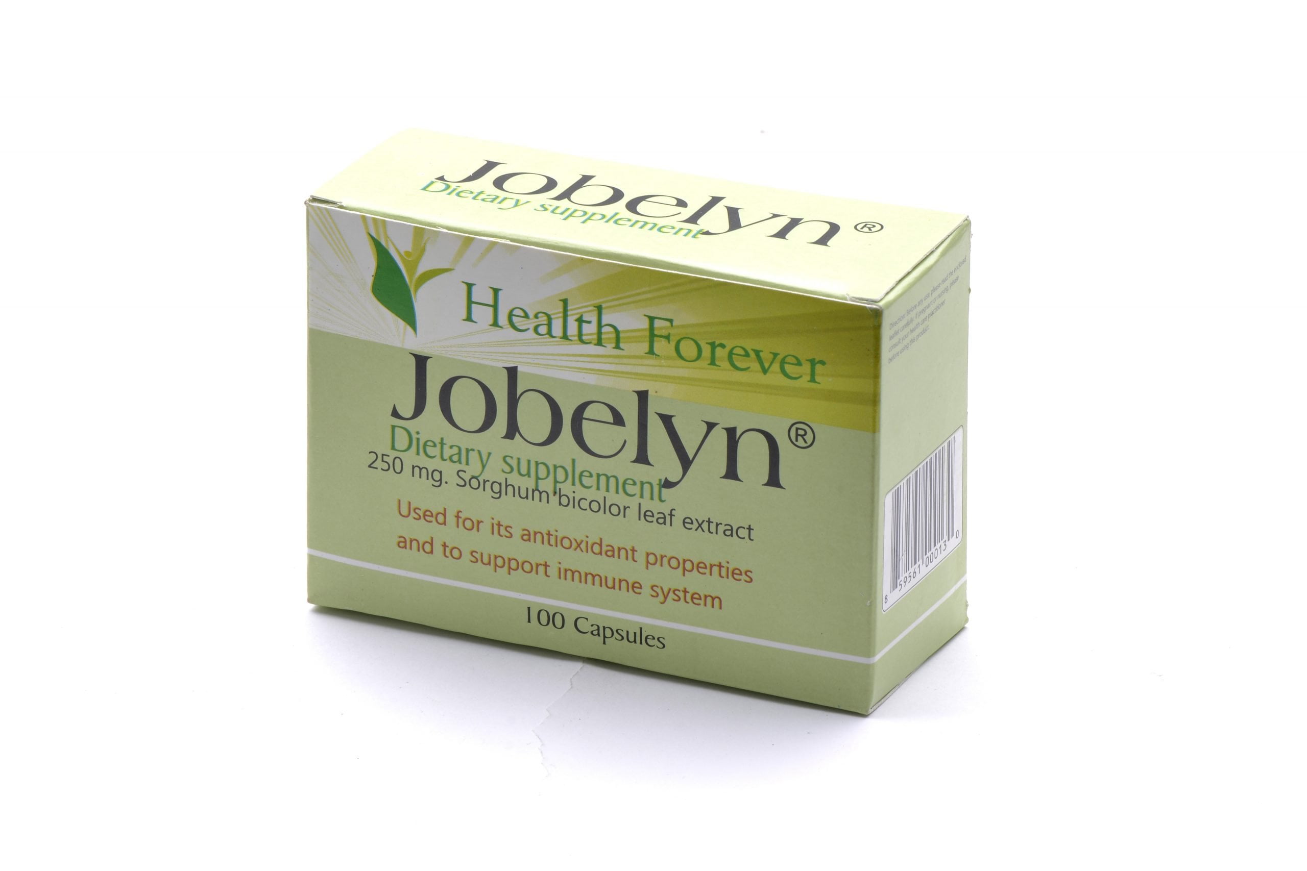 Jobelyn Dietary Supplement 100 Vegetable Capsules