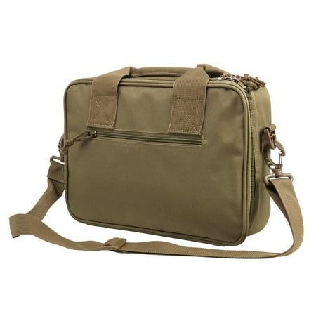 NcSTAR Double Pistol Range Bag Tan Gun Case
