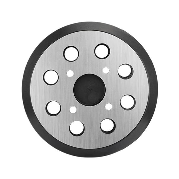 5 Inch 8 Hole Sander Pads, Orbital Sanding Replacement Hook and Loop Pads, Aluminium Sander Replacement Pad with Hook and Loop Backing Pad, Fine Grinding Sanding Disc for DIY