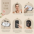 thumbnail image 2 of Red Light Therapy Mask for Face, Rechargeable LED Photon Face Mask for Face, Skin Tightening & Radiant Glow, Professional Home Skincare Device Black, 2 of 10