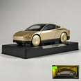 thumbnail image 1 of 1:32 Cybercab Robotaxi Driverless Taxi Alloy Metal Diecast Model Car Auto Parts Sales Store Central Control Ornament Decoration Gold Box, 1 of 6