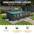 thumbnail image 2 of Funsicle 13 Ft Oasis Designer Lap Above Ground Pool with Pump, Rectangular Frame, 2 of 6