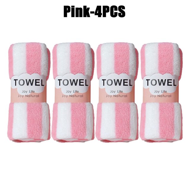 Juego de toallas con patrón de rayas de 20 piezas, toalla de mano suave, toallas de baño absorbentes de secado rápido para Baño