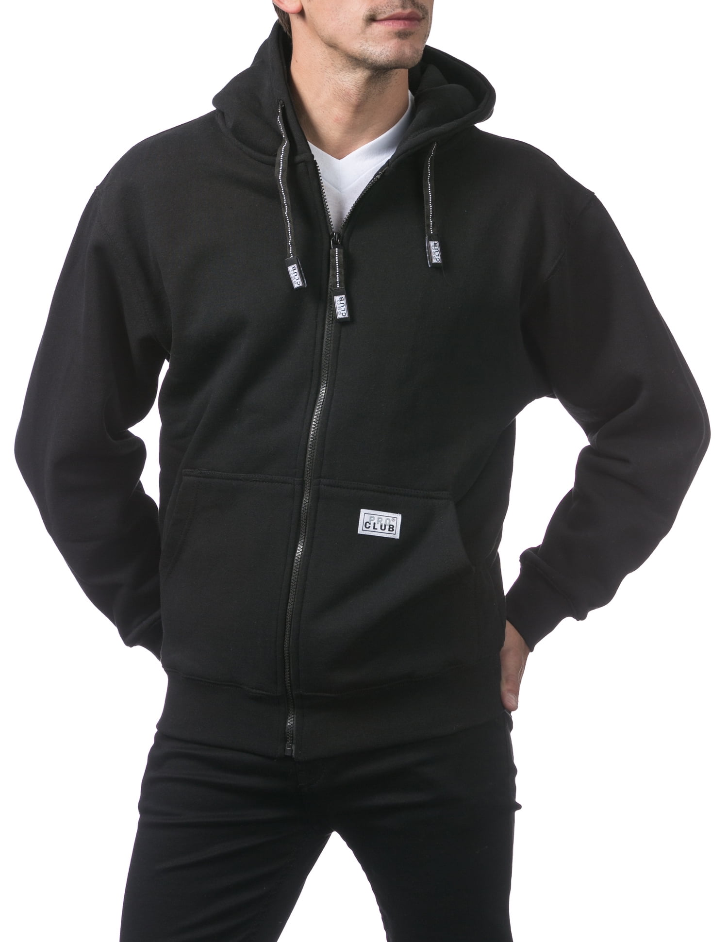 Navy blue pro club hoodie hotsell