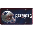 thumbnail image 1 of New England Patriots Plaque d'Immatriculation en Métal, 1 of 1