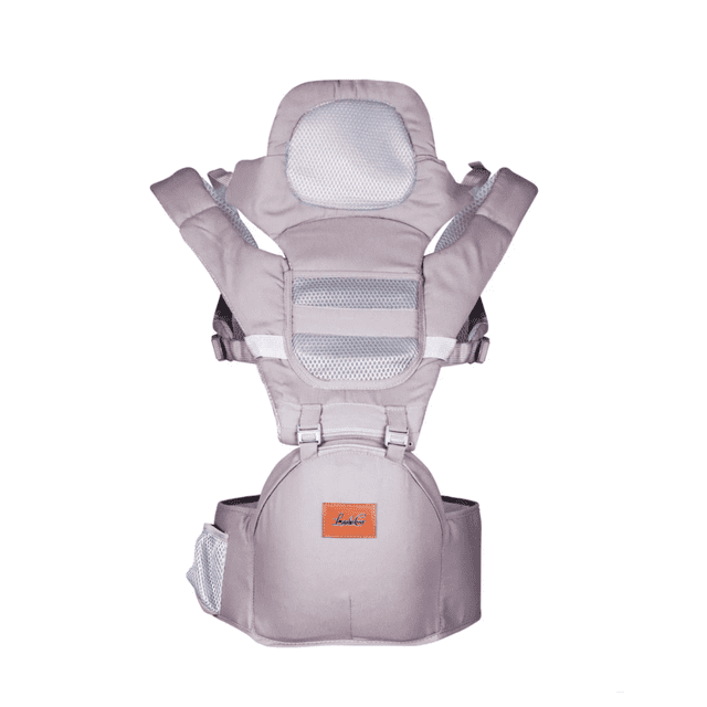 Mochila Cangurera Para Bebe 9 en 1 Funciones Lab.G Gris