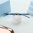thumbnail image 5 of LifeArt Blue Light Blocking Glasses, Computer Reading Glasses, Anti Blue Rays, Reduce Eyestrain, Stylish for Men and Women(Black,+0.50 Magnification), 5 of 5