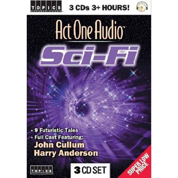 9 SCIFI Science Fiction Adventures 3 Audio CD Book