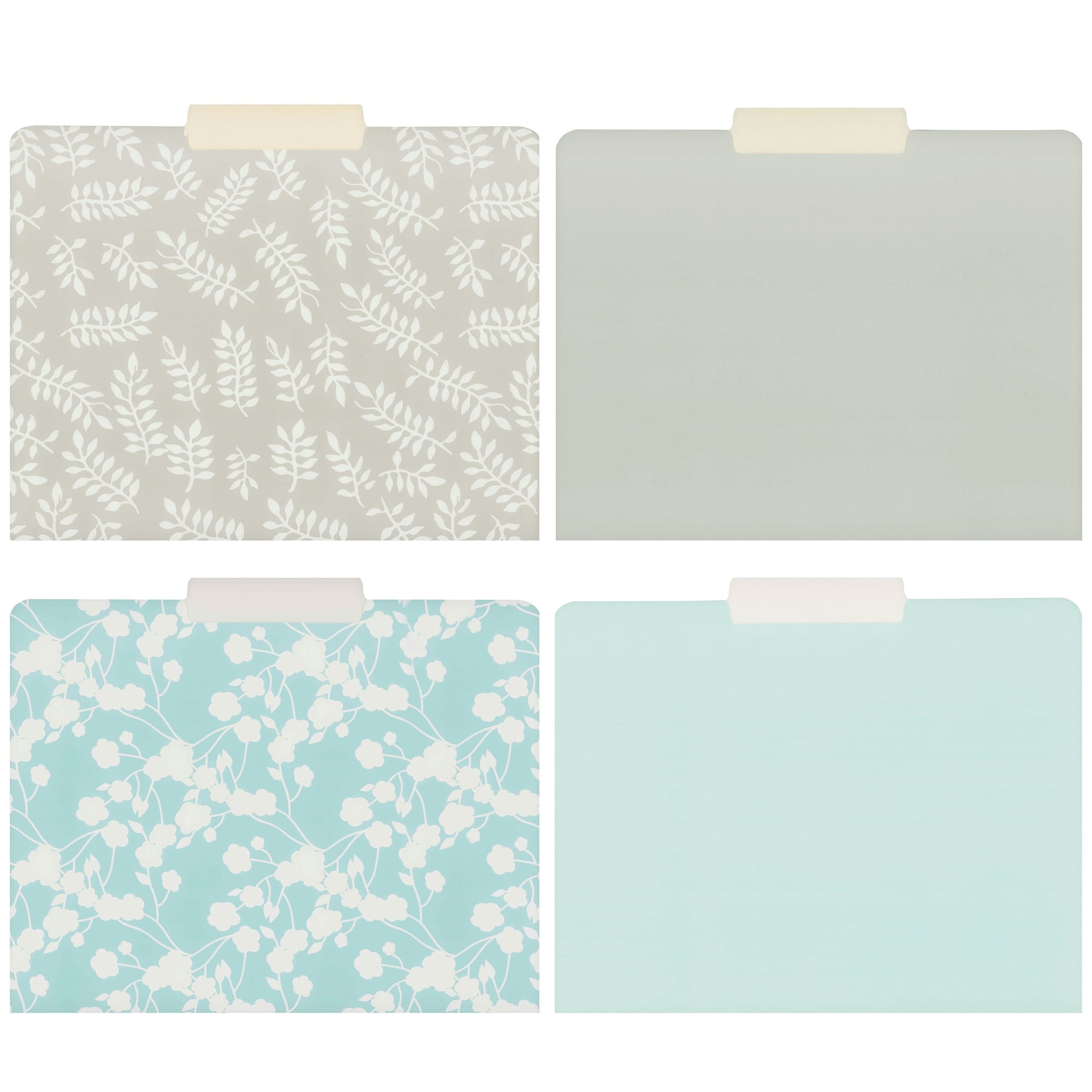 Juvale - Brandclub - 12-Pack Pretty Pastel Decorative File Folders for  Women, Cute Supplies, Office, Organization Letter Size, 1/3 Cut Tabs, 12  Assorted Patterns and Solids (11.5x9.5 In), image size:2000x2000