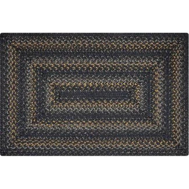 Homespice 513700 4 x 6 ft. Rectangle Raven Jute Braided Rugs Walmart Canada