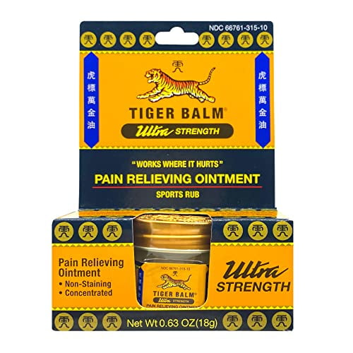Tiger Balm Ointment Extra Strength, 0.63 Ounce