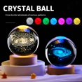 thumbnail image 5 of ievspot Stellar Spheres and The Moon, 3D Solar System Crystal Ball Night Light,Lamps 7 Color Changing for Bedroom Living Room Decor, 5 of 8