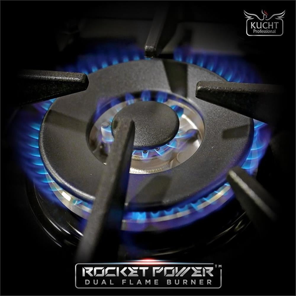 Pemberly Row 30" Stainless Steel Natural Gas Range with Knobs in Silver