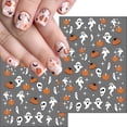 thumbnail image 4 of Pegatinas para decoración de uñas de Halloween LIDUNANWU Mummy Ghost 3D x12, 4 of 7