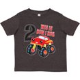 thumbnail image 3 of Inktastic Monster Truck How I Roll 2nd Birthday Boys Toddler T-Shirt, 3 of 5