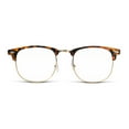 thumbnail image 4 of In Style Eyes Sellecks Unisex High Magnification Retro Reading Glasses, Classic Browline Style, Tortoise, 7.0x, 4 of 6