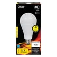 thumbnail image 2 of Feit A23 E26 (Medium) LED Bulb Bright White 300 Watt Equivalence 1 pk, 2 of 2